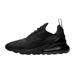 NIKE Air Max 270 'Triple Black' Running Shoes Size 8.5